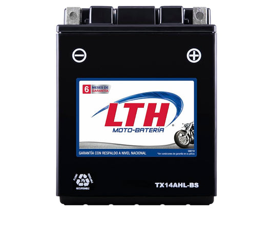 LTH Moto Batería AGM 12V 12Ah Modelo TX14AHL-BS