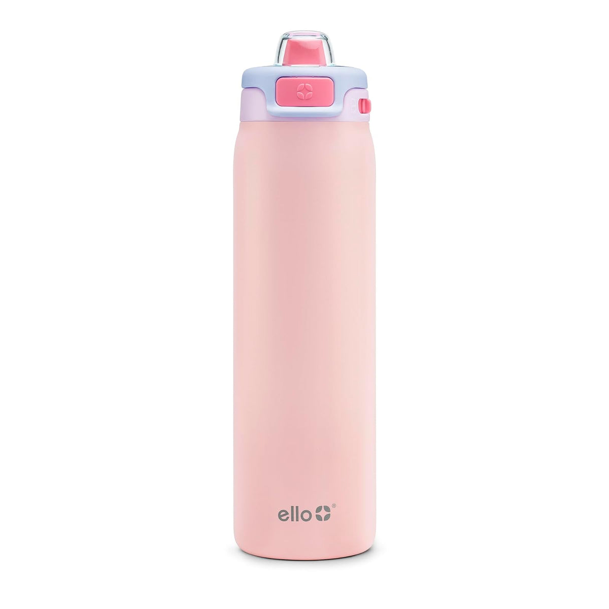Ello Pop & Fill Botella Térmica de Acero Inoxidable - 623.7 g - Tonos celestiales