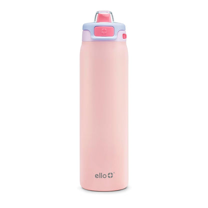 Ello Pop & Fill Botella Térmica de Acero Inoxidable - 623.7 g - Tonos celestiales