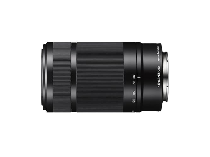 Sony Lente Telefoto Zoom 55-210mm F4.5-6.3 Montura E APS-C con Estabilizador Steady Shot óptico (OSS) SEL55210
