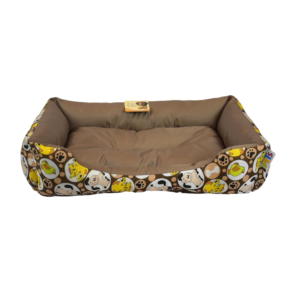 Fancy Pets Cama Fantasy para Perro y Gato - CAFÉ - Mediana