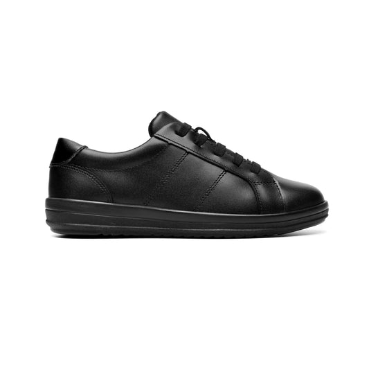 Flexi Tenis Mary Jane de Piel para niña con agujetas 136303