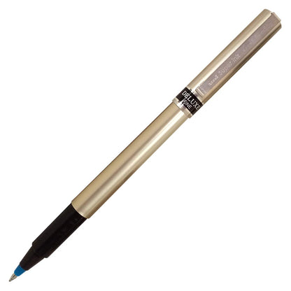 Uni-Ball Bolígrafo Antifraude Deluxe Roller Punto Ultrafino .7mm, 6 Piezas Color Azul 305.Ub177Az