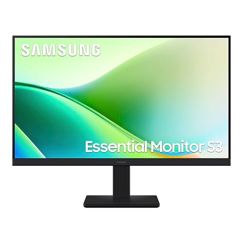 Samsung Essential FHD S3 LS24F310EALXZX Monitor 24" FHD 120Hz, Panel VA, Resolucion FHD, Tiempo de Respuesta 5 ms (GTG)