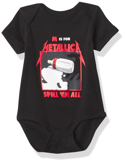 Metallica Baby-boys Metallica Baby M is for Kea Body