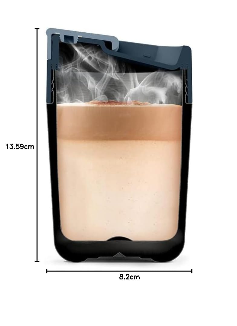 Joseph Joseph Sipp™ - Taza de viaje con tapa (340 ml, 1 unidad color azul