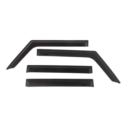Rugged Ridge 11349.17 - Visera para Ventana, Color Negro Mate; 18-19 Jeep Wrangler JL 4-Dr 4 Unidades