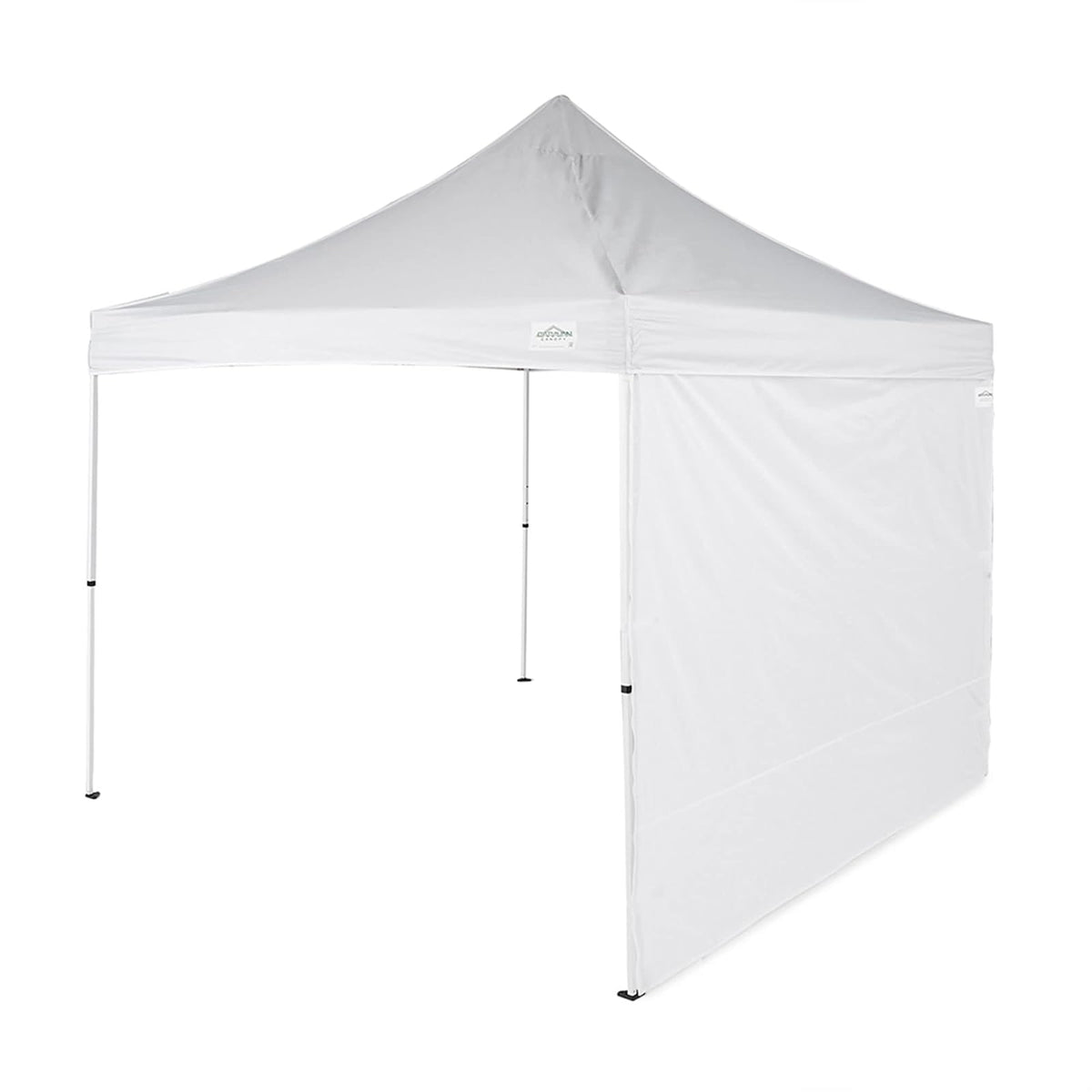 Caravan Canopy Sports Paredes laterales de grado comercial, 10 x 10 pies, blanco