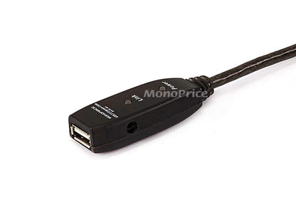 Monoprice 82ft 25M USB 2.0 A Male to A Female Active Extension / Repeater Cableuse with PlayStation, Xbox, Kinenct, Oculus VR, USB Flash Drive, Card Reader, Hard Drive, Keyboard, Printer, Camera and More!