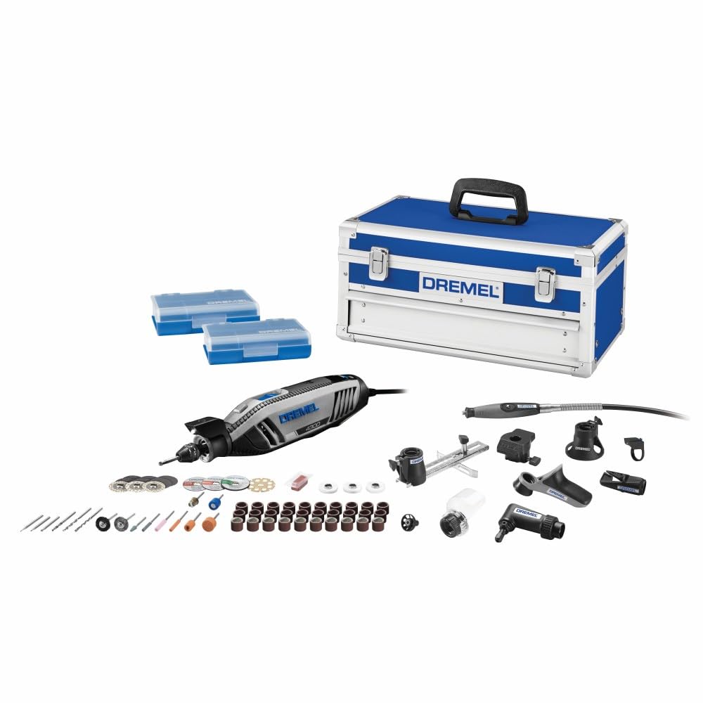 Dremel 4300 Mototool con 45 Accesorios y Maletín - 4300-9 - 64 - Kit de herramientas