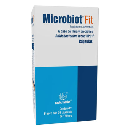 Microbiot Fit 30 Caps, Bifidobacterium Lactis Bpl-1 | Bifidobacterium Lactis Bpl-1