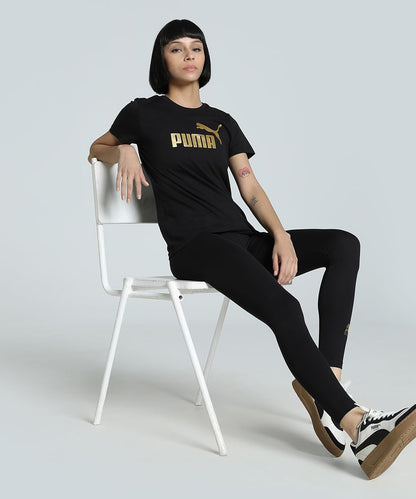 PUMA ESS Metallic No. 1 Logo tee TeesUnisex Adulto