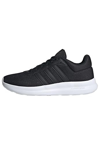 adidas NLD73 Tenis Lite Racer 4.0 Casual, Mujer, Negro
