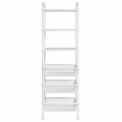 Liftor Italhome Estante De Plástico, Organizador De Cocina con Ruedas Prakti Alacena