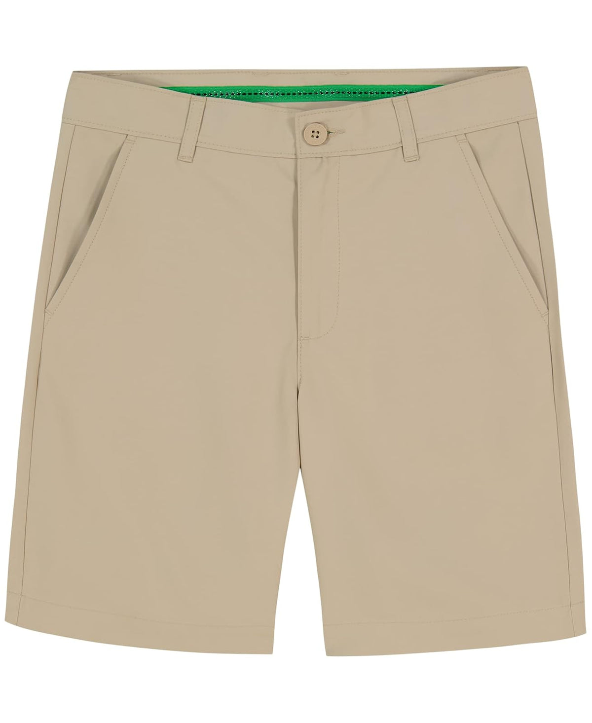Izod Performance Golf Swingflex - Pantalón Corto elástico de Ajuste Recto Pantalones de Golf para Niños - Blanco (White Pepper) - 20