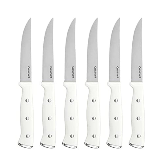 Cuisinart C77WTR-6PSK Juego de cuchillos de carne con triple remache, 6 piezas
