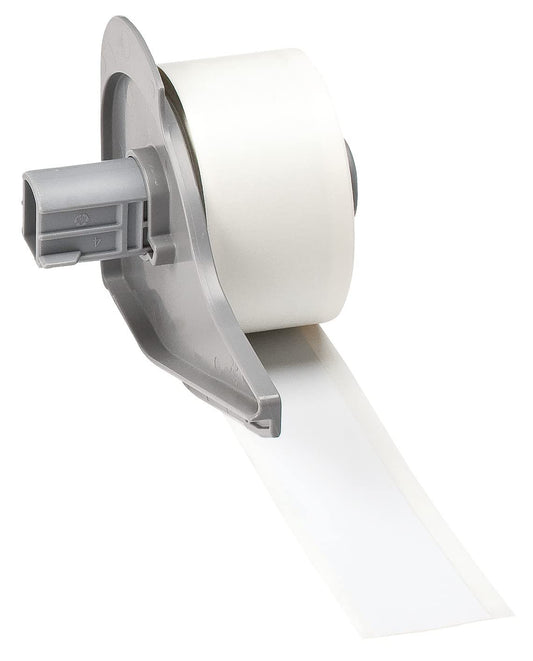 Brady All Weather - Cinta de etiquetas de vinilo con adhesivo permanente para impresoras M710 y BMP71-1" x 50', Blanco. M7C-1000-595-WT