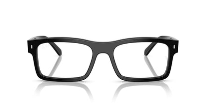 Ray-Ban Rx5435 - Marcos rectangulares para anteojos graduadas - Negro (black - Demo Lens) - 54 Milímetros