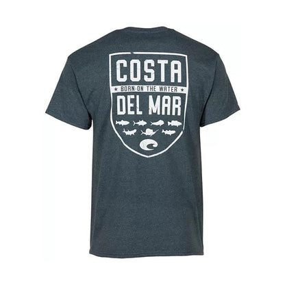 Costa del Mar Escudo de Especies Costa Camiseta para Unisex Adulto