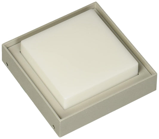 Tecnolite Lámpara Plafón LED 15 W - Luz de Día, IP54, IK05, Lámpara de Techo de Sobreponer Cuadrada, LED integrado (15PTLLED1131CV65G)