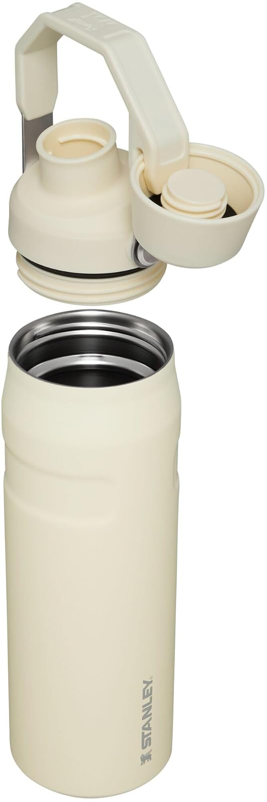 Stanley IceFlow Aerolight 709 ml Tapa de Flujo Rápido Aislamiento Doble Pared Acero Inoxidable Cream