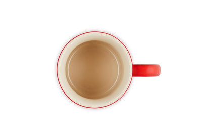 Le Creuset Taza de cerámica, 355 ml, Cereza