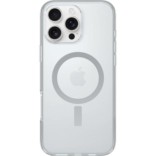 OtterBox - Funda Transparente para iPhone 16 Pro MAX Symmetry Series, Transparente (se envía en Bolsa de plástico, Ideal para Clientes de Negocios)