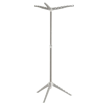 Household Essentials 5006-1 Simple Indoor Tripod Clothes Drying Rack with Carrying Handle for Laundry | Grey, Small,