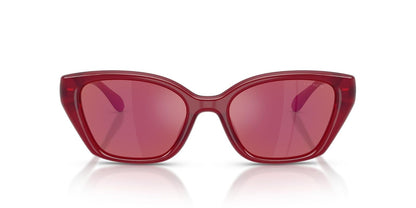 COACH Hc8434u Universal Fit Gafas Mujer - 53 mm - Cereza lechosa - baya espejada