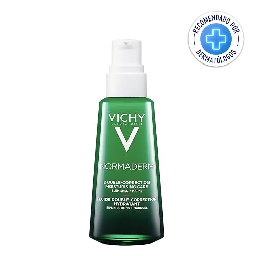 Vichy Normaderm Doble Corrección Anti-imperfecciones Dermatológico 50ml | Tratamiento Anti-Imperfecciones Hidratante que Corrige Brotes, Marcas, Reduce Poros y Regenera la Piel con Ácido Salicílico