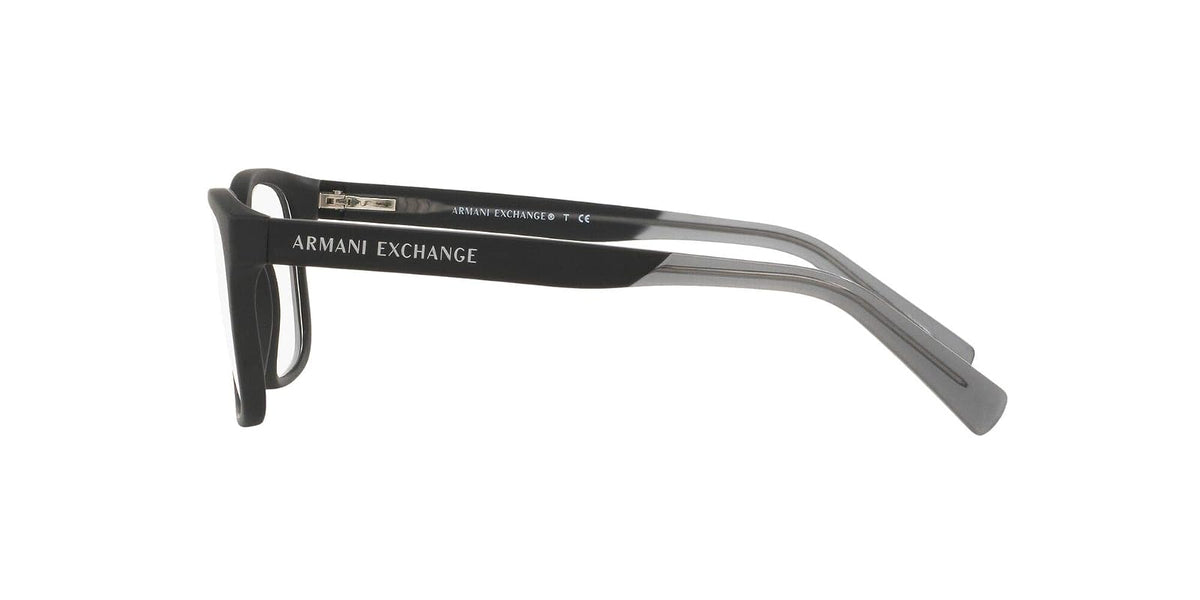 Armani Exchange Ax3029 - Marco cuadrado para anteojos graduadas para hombre