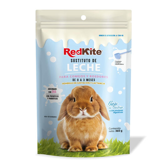 Fancy Pets Red Kite Sustituto de Leche para Conejos y roedores 360G