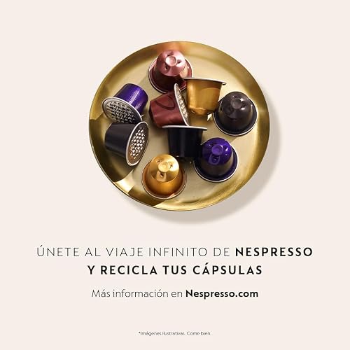 Nespresso Cafetera Vertuo Next Negro con Espumador + 12 Cápsulas | Incluye 12 Cápsulas de regalo y Espumador de leche