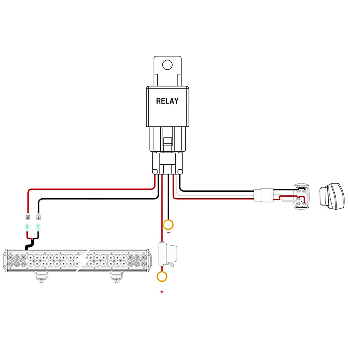 Nilight ZH120 - Barra de Luz LED Curva 50 Pulgadas 288 W para Conducción Fuera de Carretera