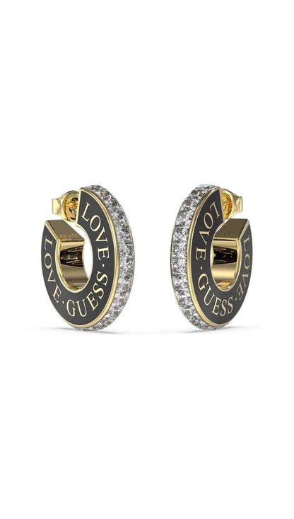 GUESS Aretes para mujer love color dorado jube04083jwygbkt/u