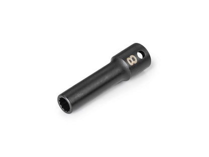 TEKTON Dado de Impacto de 12 Puntos, Drive 3/8 pulg, Profundo - 8 mm - Profundo