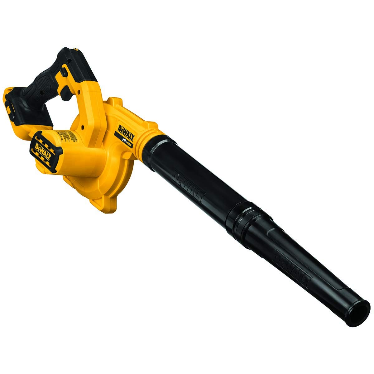 DEWALT Soplador Máximo De 20 V, Flujo De Aire De 100 Cfm, Interruptor De Velocidad Variable, Incluye Bloqueo De Gatillo, Solo Herramienta Desnuda (Dce100B)