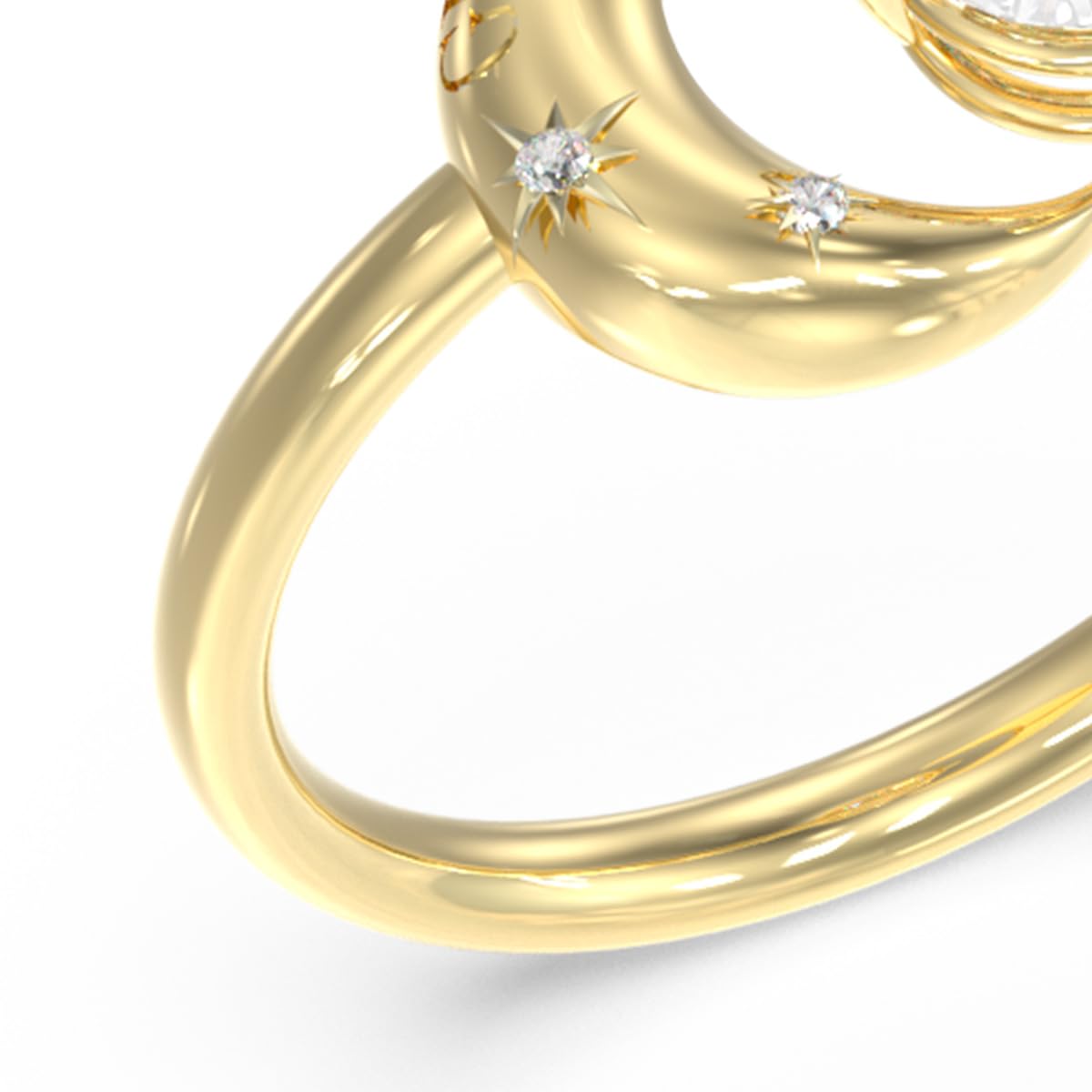 GUESS Anillo para Mujer AURORA color Dorado