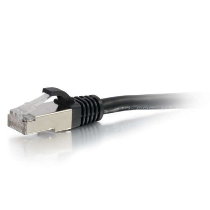 C2G Cable de Red Cat6 Blindado Sin Enganches - 10.7 m - 35 ft - Negro