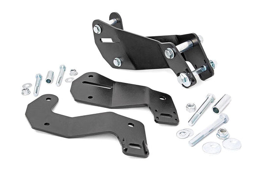 Rough Country Kit de cambio de brazo de control delantero para Jeep Wrangler JK 2007-2018 | Elevación de 3.5-4 pulgadas | 110600