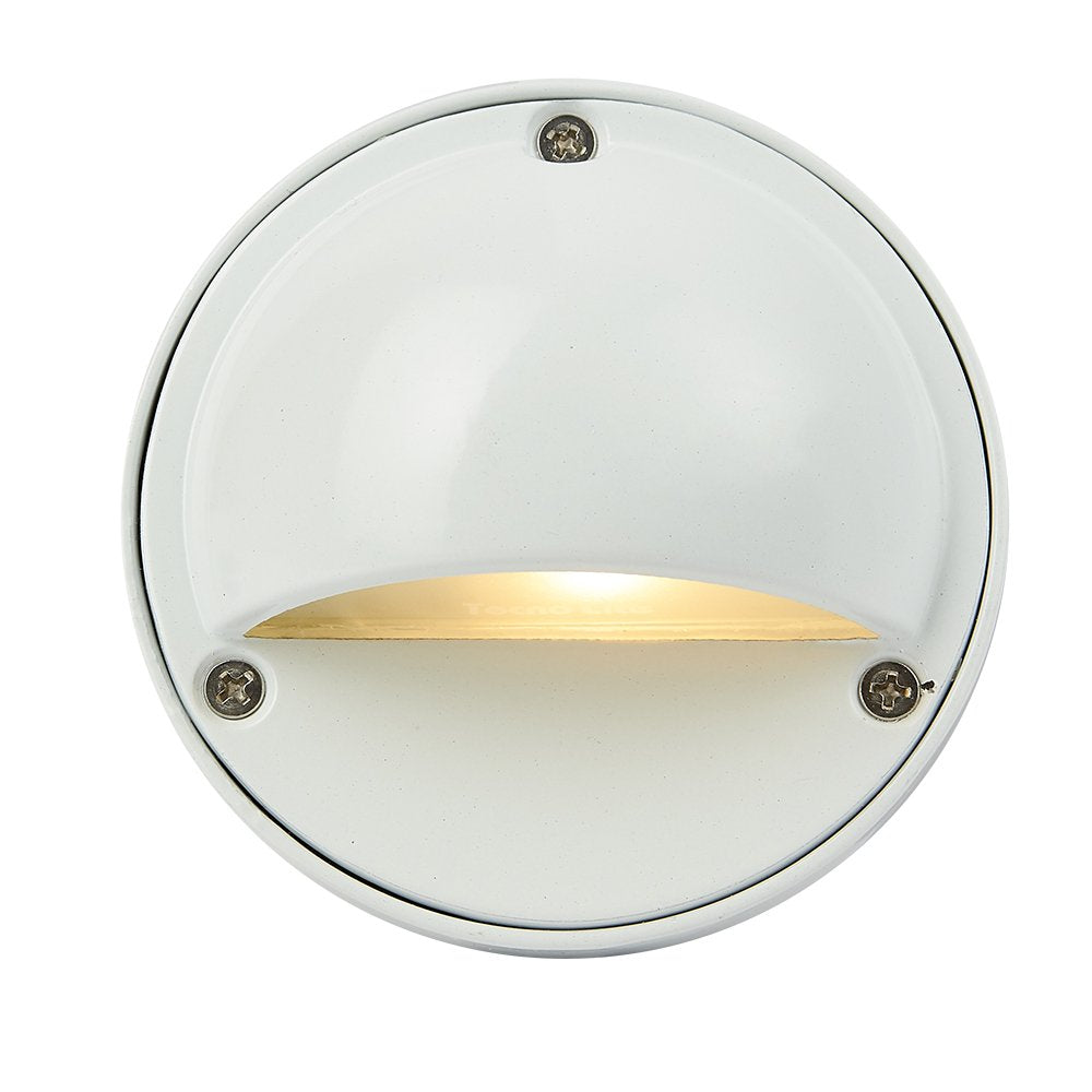Tecnolite - Luz de Cortesía para Exterior, Foco LED 2 W Incluido, Luz Cálida Brillante, Base G4, IP44, 12V