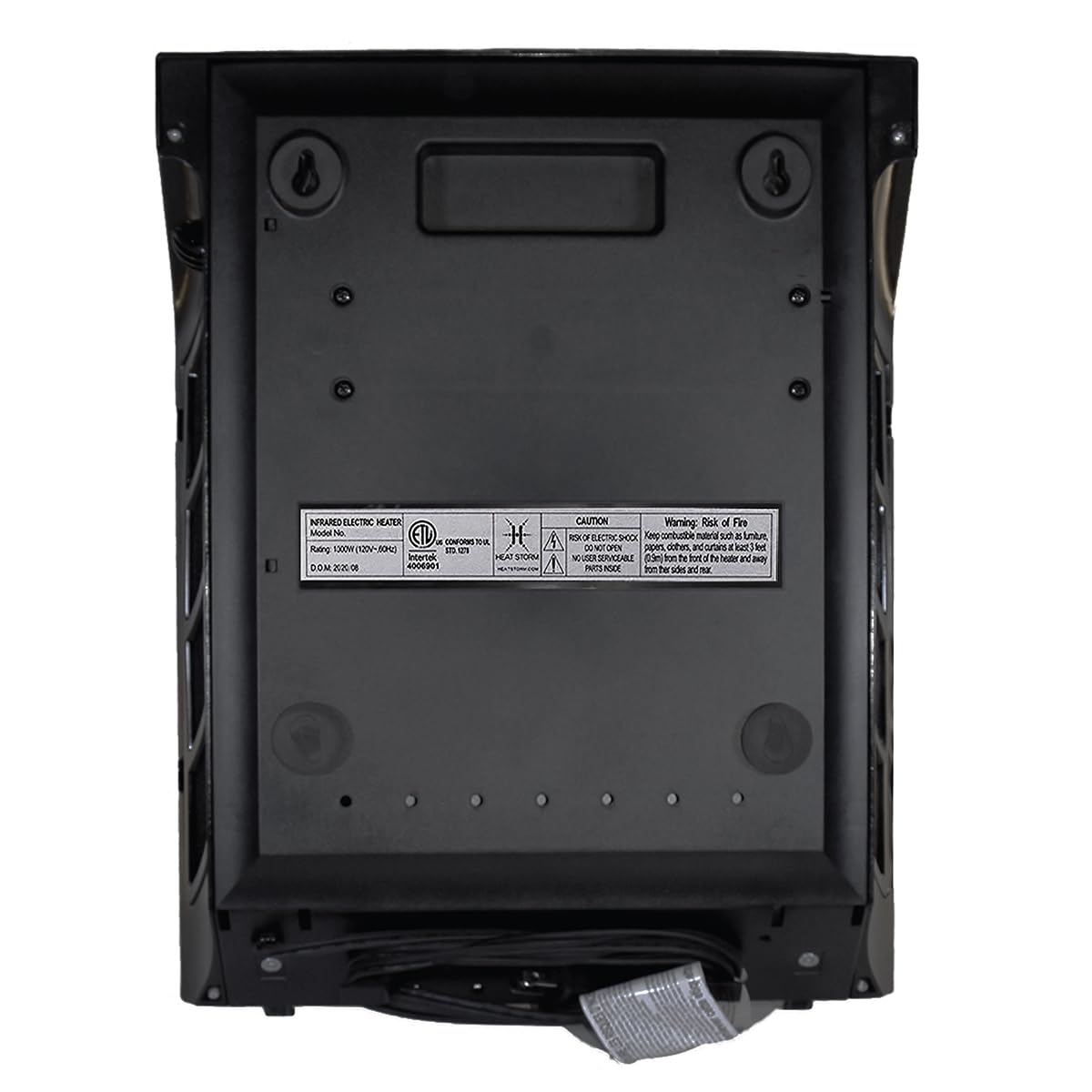 Heat Storm HS-1000-WX-WIFI Calentador de pared infrarrojo WiFi, 1000 W