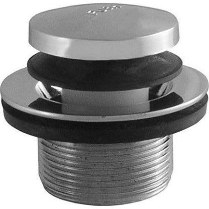 LDR Industries 502 5108CP Tope de drenaje para tina estilo toque, chapado en cromo