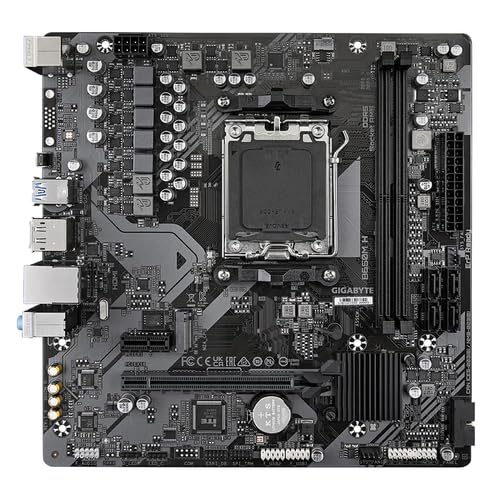 GIGABYTE Tarjeta Madre B650M H, SKT AM5, 2X DIMM DDR5
