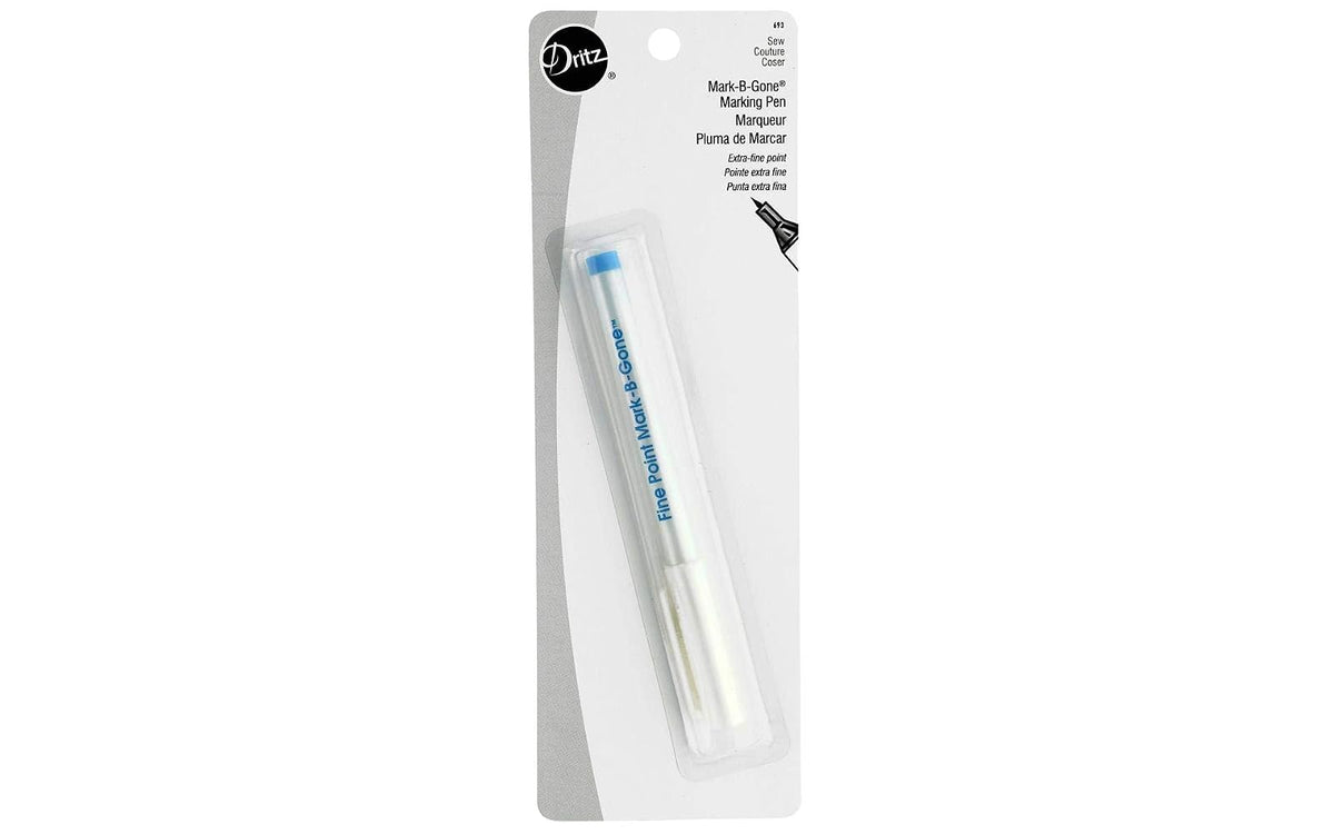 Dritz Mark B Gone - Marcador para Costura, Azul, 1