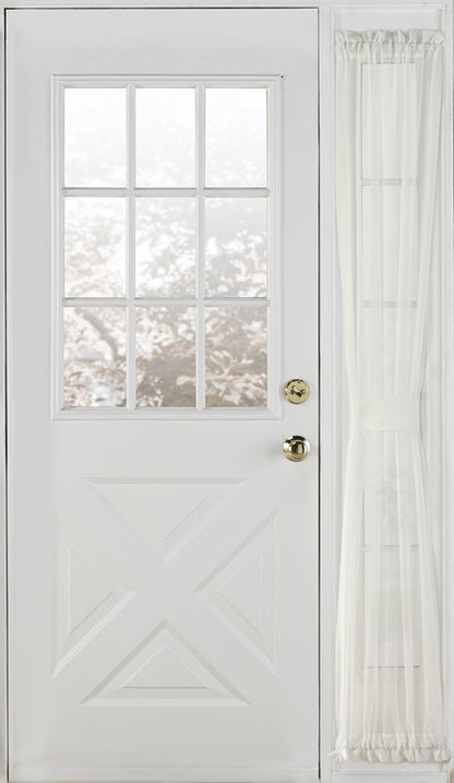 Stylemaster Home Products Elegance Voile Side, 30-Inch by 72-Inch, Light Beige