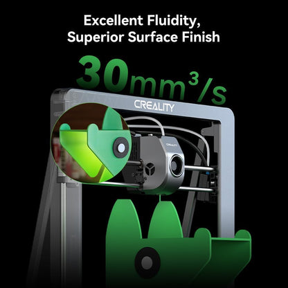 CREALITY Ender - Filamento PLA Rápido de 1.75 mm, Negro, 1 kg (2.2 lb), Precisión +/- 0.03 mm, Apto para Impresoras 3D