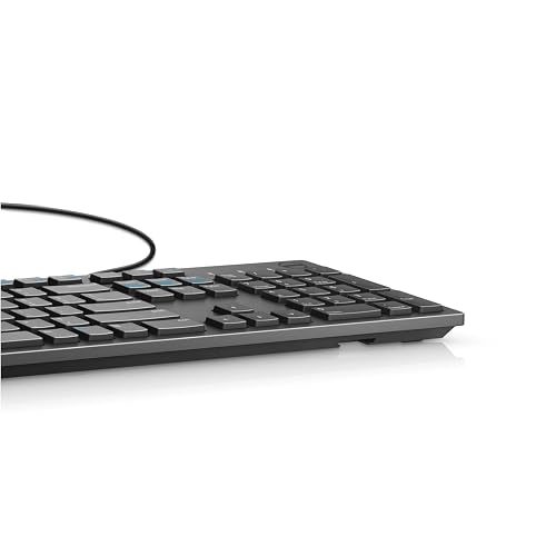 Dell 8NYJV Teclado, Español, KB216, color Negro