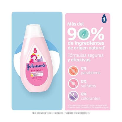 Johnson'S, Acondicionador Infantil Gotas De Brillo 400 Ml