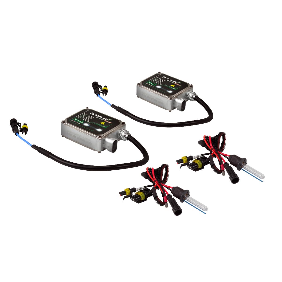 Juego Xenon Iluminacion Hid H1 35W 12V Qbh Star H1 Hid